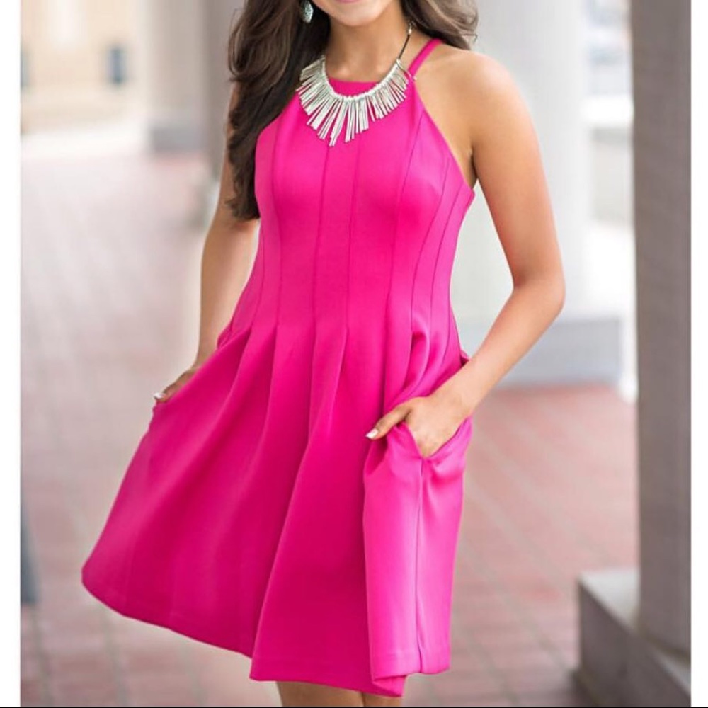 Calvin Klein Pink Sleeveless Dress